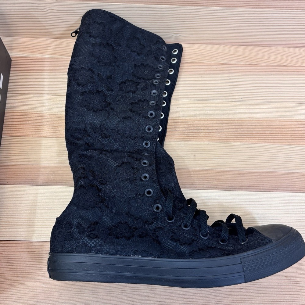 Converse Chuck Taylor All Star XXHI Knee High Shoes Mens 11.5 Womens 13.5 Black